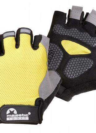 Велоперчатки Majestic Sport без пальцев M-CG-GB-XL (XL) Black/...