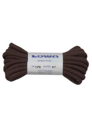 Шнурки Lowa Z6 Z8 Zephyr 170 cm, dark brownDark Brown