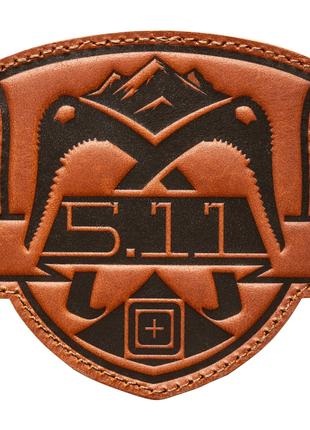Нашивка 5.11 Tactical Mountaineer PatchBrown