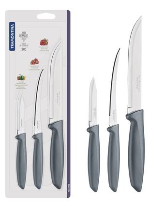 Набір ножів кухонних Tramontina 23498/613 Plenus 3 предмета