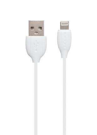 Кабель USB Borofone BX19 Benefit Lightning Колір Білий