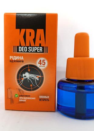 Жидкость от комаров КРА DEO SUPER 45 ночей