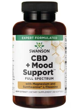 Для підтримки гарного настрою Swanson - CBD 15 mg Full Spectru...