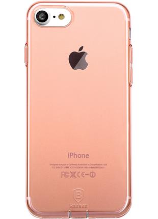 Чехол Baseus для iPhone SE 2020/8/7 Simple Pluggy Rose Gold (A...