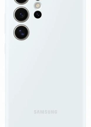 Чехол Samsung S24 Ultra Silicone Case White EF-PS928TWEGWW