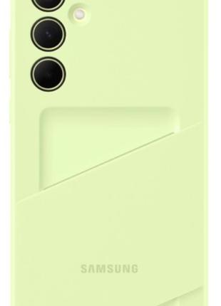 Чехол Samsung A35 Card Slot Case EF-OA356TMEGWW Light Green
