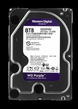 Жорсткий диск Western Digital 8TB Purple (WD82PURZ)