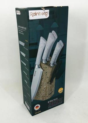 Кухонный набор ножей Rainberg RB-8806 | Набор кухонных ножей |...