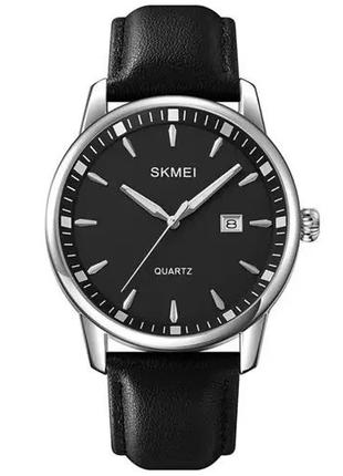 Часы кварцевые мужские SKMEI 2121SI, Брендовые мужские часы, С...