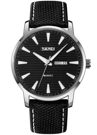 Модные мужские часы SKMEI 9303SIBK | Кварцевые часы | Часы DS-...