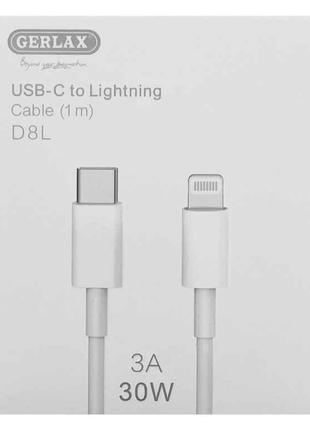 Кабель Type-C-Lightning iPhone PD Type-C для Lightning (11, 11...