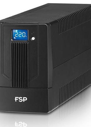 ДБЖ FSP iFP800 800VA (480W) LCD, USB, 2xSchuko (PPF4802003)