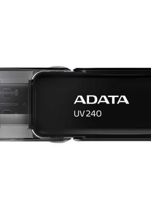 USB флеш накопитель ADATA 32GB UV240 Black USB 2.0 (AUV240-32G...