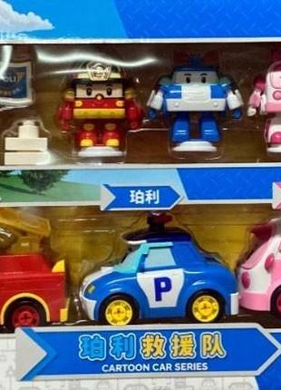 Робокар Поли Игрушки Игровой набор Robocar POLI