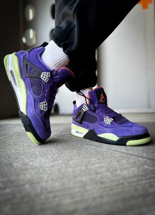 Кросівки Nike Air Jordan 4 "Paris Violet"