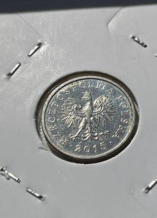 Монета Польща 10 грошів, 2015 року