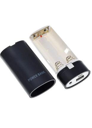 Уценка! Корпус павербанка 2*18650 Powerbank мини 2 аккумулятора