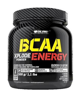 Аминокислота BCAA Olimp BCAA Xplode Energy, 500 грамм Кола