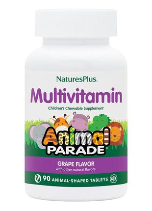 Витамины и минералы Natures Plus Animal Parade Children’s Mult...