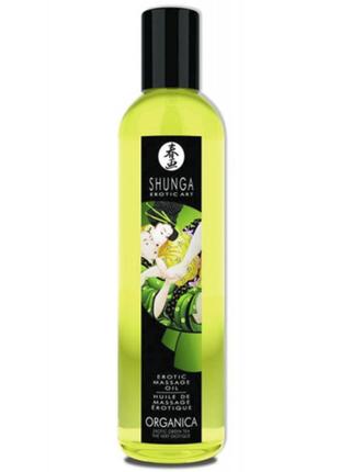 Масажне масло - Shunga Erotic Massage Oil Exotic Green Tea, 25...