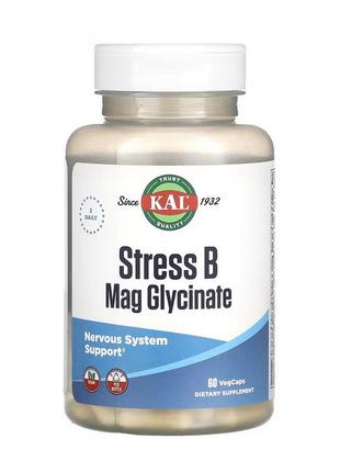 Stress B Mag Glycinate (60 veg caps) 18+