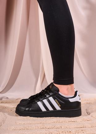 Adidas Superstar Black Premium 36