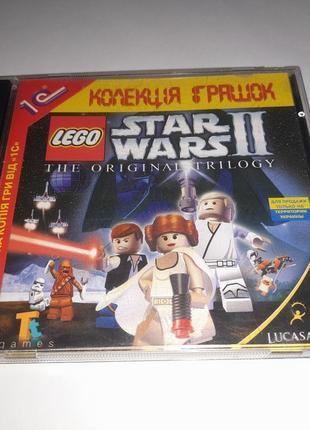 Диск игра CD LEGO Star Wars 2 ПК game PC 2006 1C Звездные войны