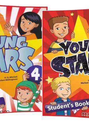Young Stars 4 Student's Book + Workbook (комплект)