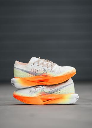 Кроссовки Nike Air Zoom Vaporfly White Orange
