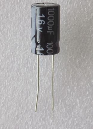 Электролитический конденсатор 1000*16*105 chong 10*16