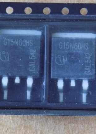 IGBT-транзистор SGB15N60HS ( G15N60HS ) , D2PAK