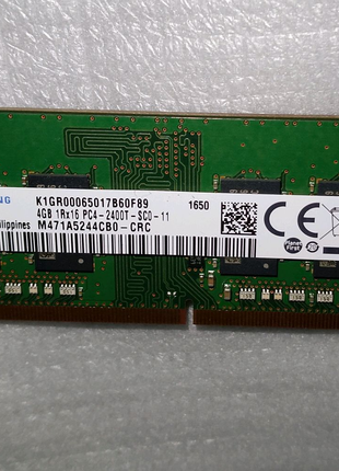 4GB  DDR4 
 отличном состоянии 
1год гарантии
