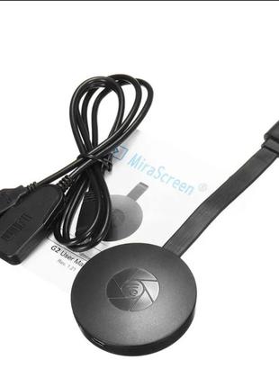 Медиаплеер Chromecast miraScreen G2 hdmi