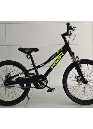Велосипед 22д. MB 2208-1 (1шт) SKD75,сталева рама,підніжка,чорний