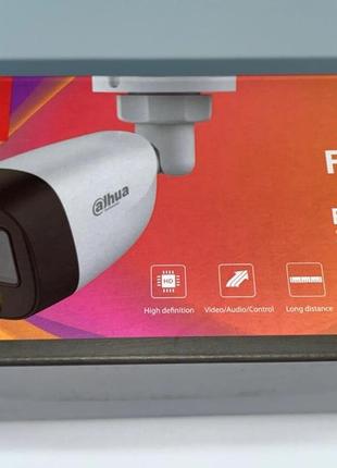 Видеокамера цветная Dahua HAC-HFW1209CP-LED (2мп)