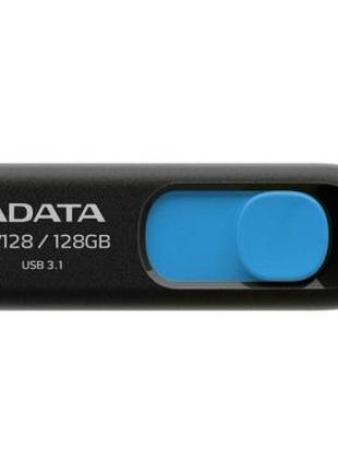 USB флеш накопитель ADATA 128GB UV128 Black/Blue USB 3.1 (AUV1...