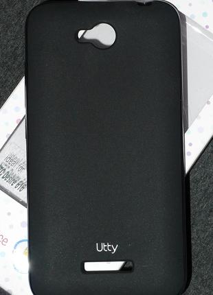 Чехол Utty для HTC Desire 616 черный 0184