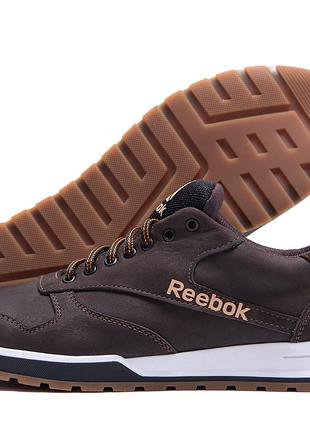 Чоловічі шкіряні кросівки Rbk Classic Leather Trail Chocolate