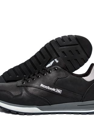 Чоловічі шкіряні кросівки Rbk Classic Leather Black