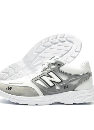 Мужские кожаные кроссовки New Balance Clasic White