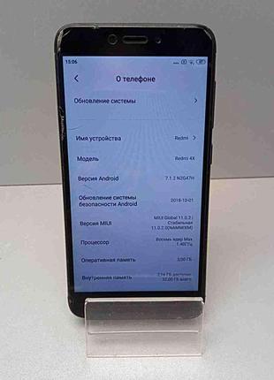 Мобильный телефон смартфон Б/У Xiaomi Redmi 4X 3/32Gb