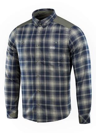 M-Tac рубашка Redneck Shirt Olive/Navy Blue XS/L