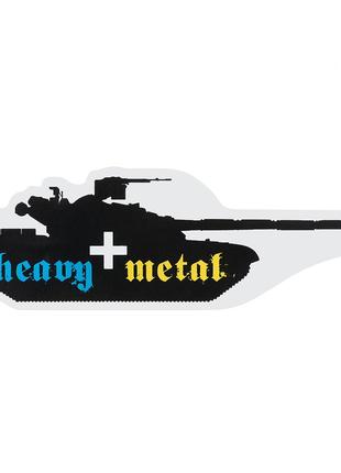 M-Tac наклейка Heavy Metal Black