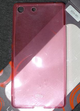 Чехол Utty для Sony E5633 M5 розовый 0216