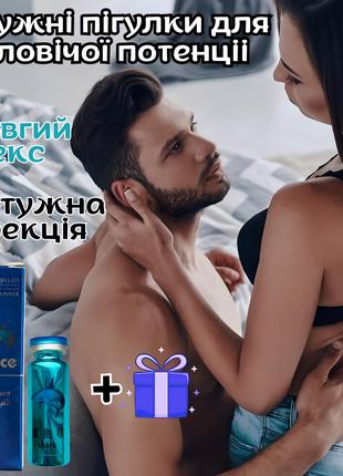 Чоловіча віагра пролонгатор збудник в таблетках Shark Essence ...