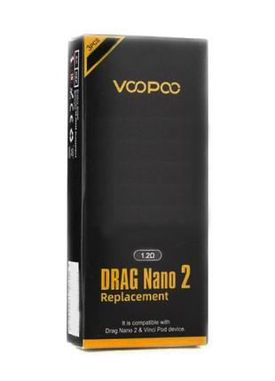 Испарители для Voo Poo Drag Nano 2 Original Coil (1.2 Ом)-LVR ...