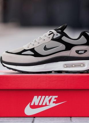 Nike Air Max Grey Black / найк айр макс cірі з чорним