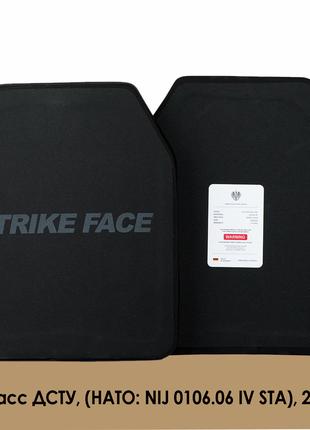 Керамические плиты 6 класса NIJ-IV Strike Face 2.7 кг (2 шт) Б...