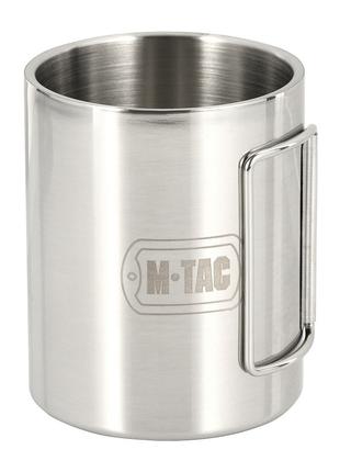 M-Tac термокружка 450 мл со складной ручкой