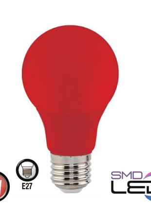 Лампа Діодна "SPECTRA" 3W E27 A60 (червона)
